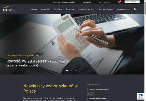 ERNST & YOUNG Sp. z o.o. ACADEMY OF BUSINESS Sp. k.